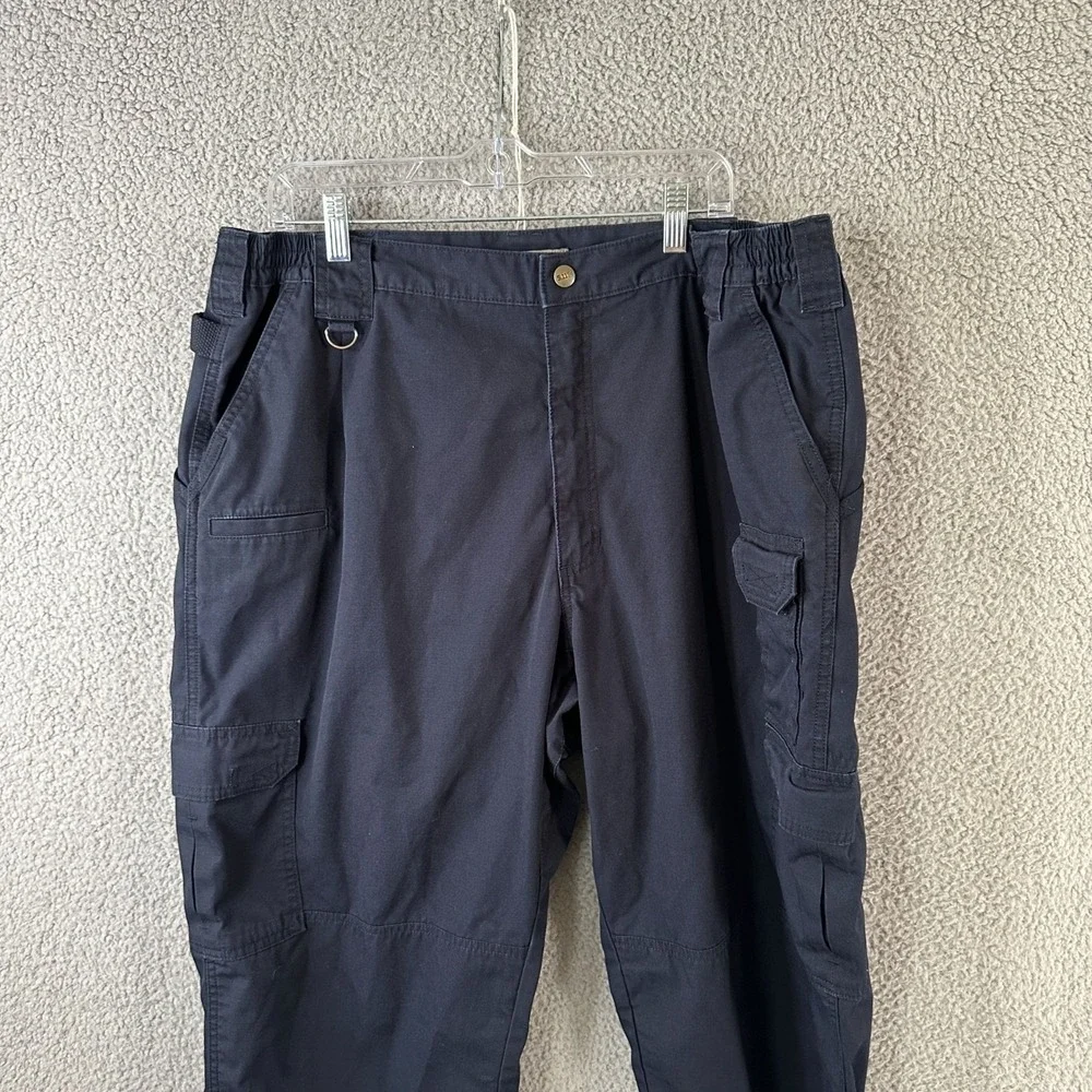 5.11 Tactical Taclite Pro Cargo‎ Pants Mens 42  Navy Blue Utility Work Ripstop